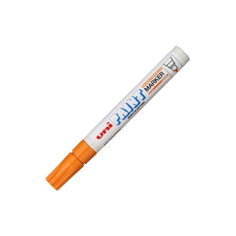 pack-de-12-unidades-uniball-marcador-permanente-paint-marker-px-20l-naranja