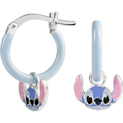 pendientes-charm-stitch-disney-plata
