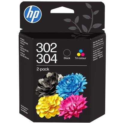 tinta-original-hp-302-304-multipack-tricolor-negro