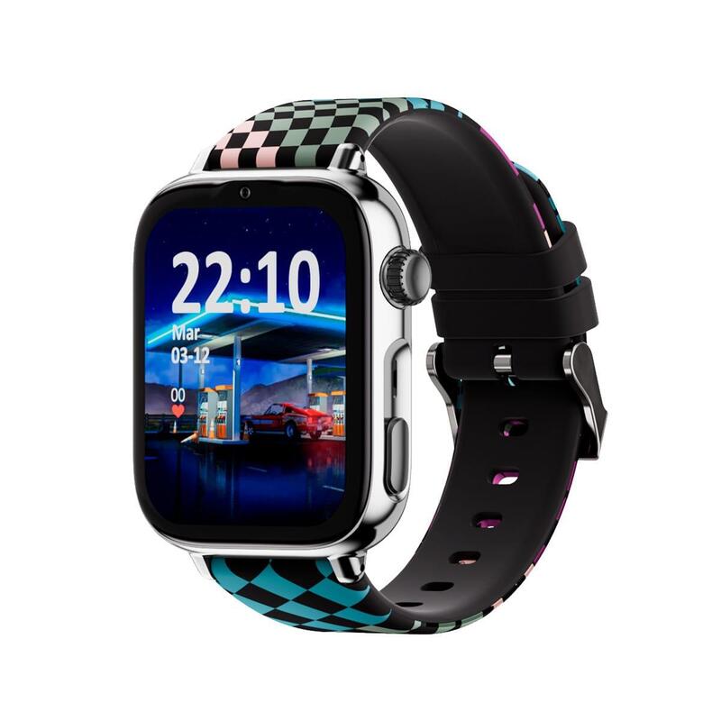 smartwatch-savefamily-savewatch-plus-2-plata-con-correa-de-silicona-loop-smartwatch-4g-para-ninos