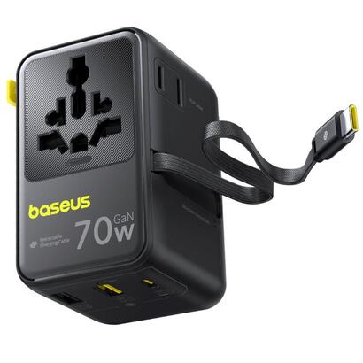 baseus-enercore-cg11-charger-retractable-2ac2u-70w-black