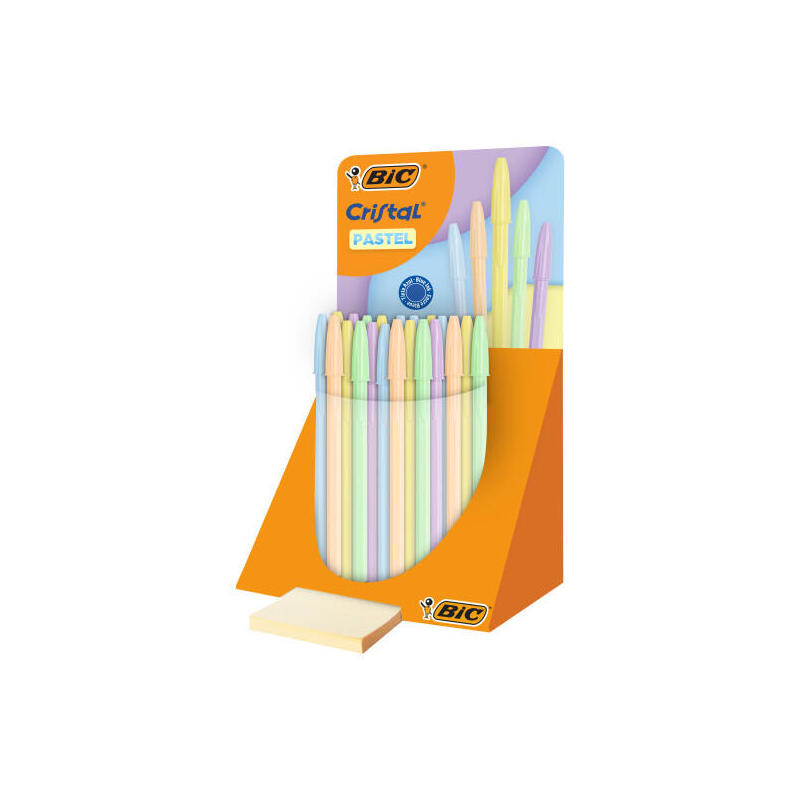 bic-cristal-pastel-expositor-con-40-boligrafos-de-bola-cuerpo-opaco-en-colores-pastel-punta-redonda-de-1mm-trazo