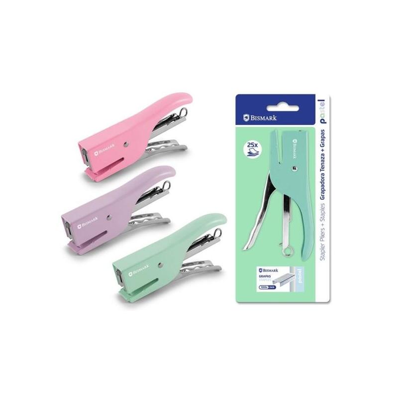 pack-de-6-unidades-bismark-grapadora-de-tenaza-1000-grapas-246-capacidad-de-grapado-25-hojas-diseno-ergonomico-