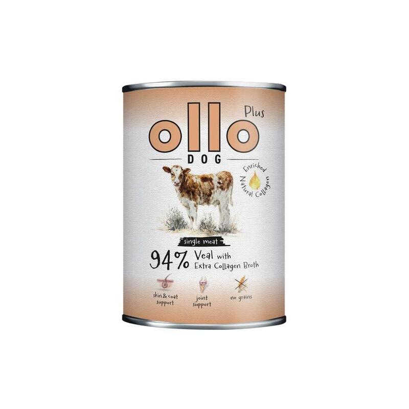ollo-plus-kolagen-cielecina-400g-puszka-para-perro