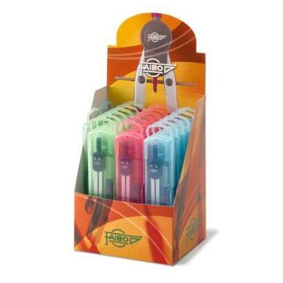 pack-de-20-unidades-faibo-compas-133mm-en-estuche-de-plastico-colores-surtidos-