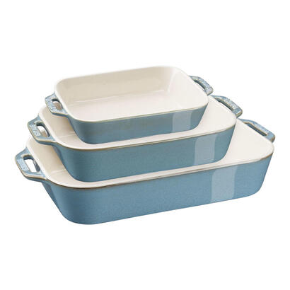 staub-3-piece-rectangular-ceramic-bakeware-set-turquoise