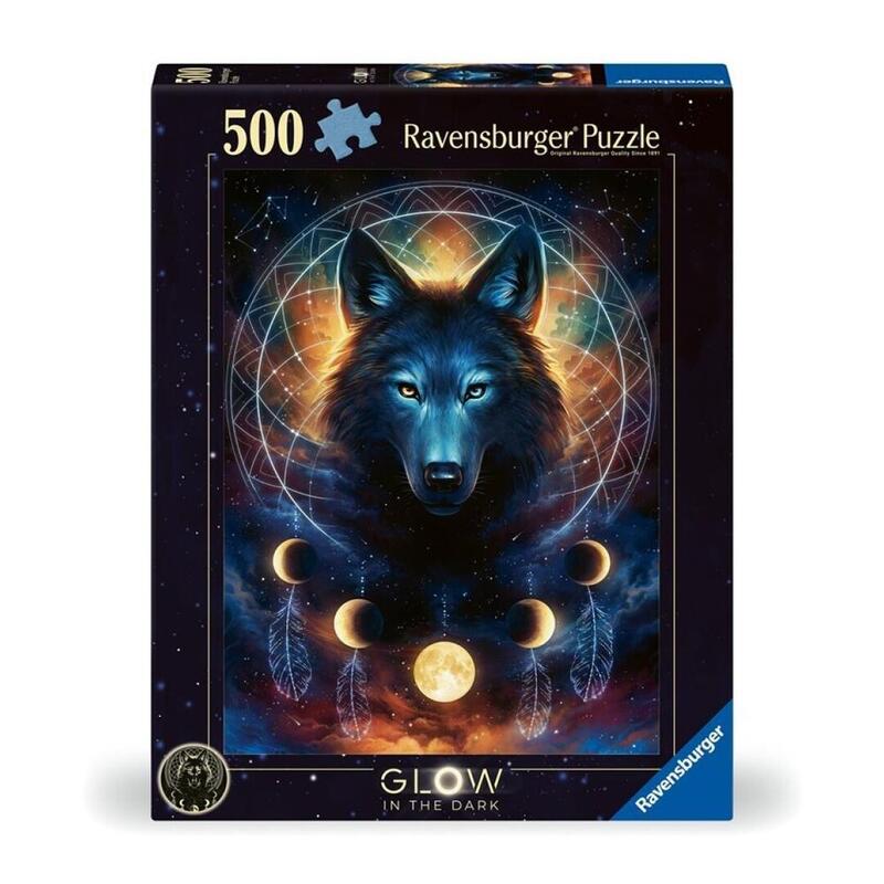 puzzle-lobo-brillante-500-piezas
