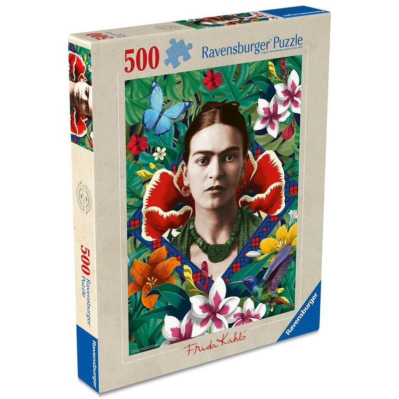 puzzle-frida-kahlo-blooming-fantasy-500-piezas