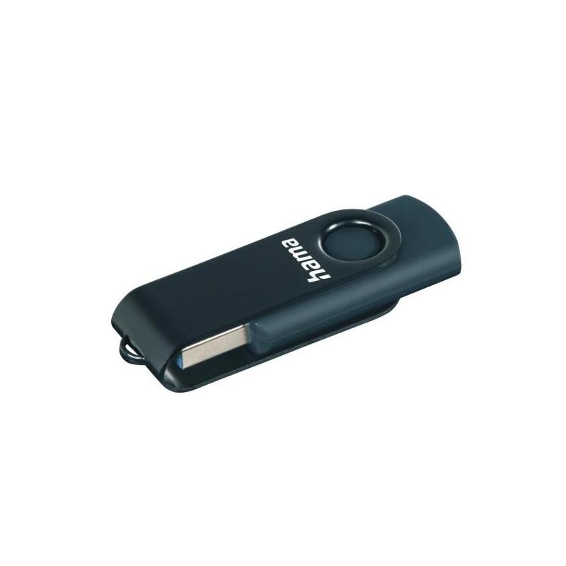 hama-rotate-memoria-pendrive-usb-30-128gb-de-capacidad-90mbs-de-transferencia-tapa-giratoria-cuerpo-metalico
