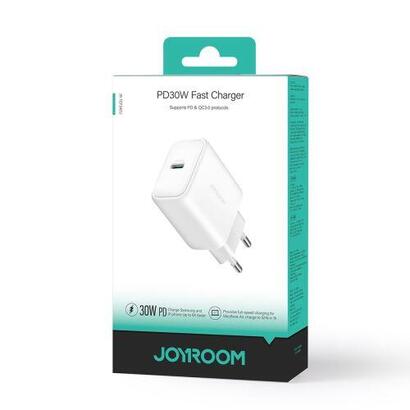 joyroom-travel-charger-type-c-pd-30w-sfc-pps-white-jr-tcf24