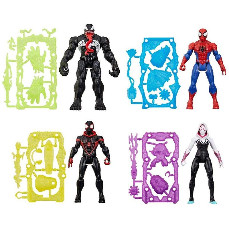pack-de-6-unidades-figura-action-verse-spider-man-marvel-11cm-surtido