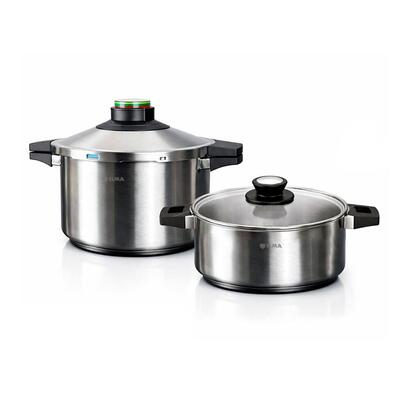 olla-a-presion-prest-duo-4-6-l-acero-inoxidable-1810-2-piezas