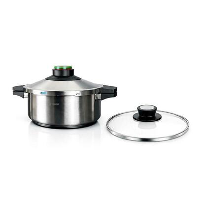 olla-a-presion-prest-4-l-acero-inoxidable-1810-incluye-tapa-de-cristal-o24-cm