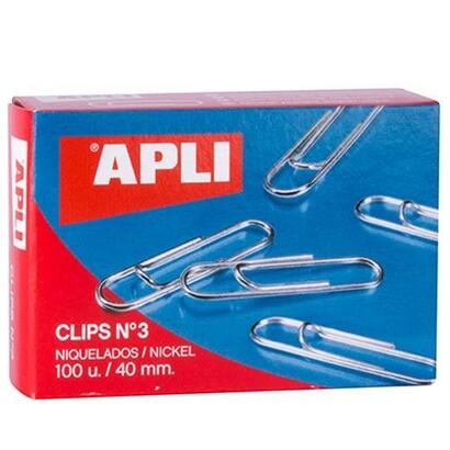 pack-de-10-unidades-apli-clips-niquelados-n-3-40mm-caja-100-ud