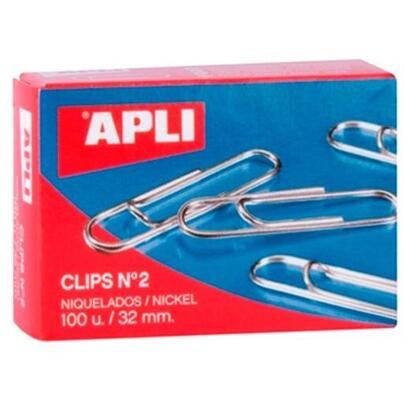 pack-de-10-unidades-apli-clips-niquelados-n-2-32mm-caja-100-ud
