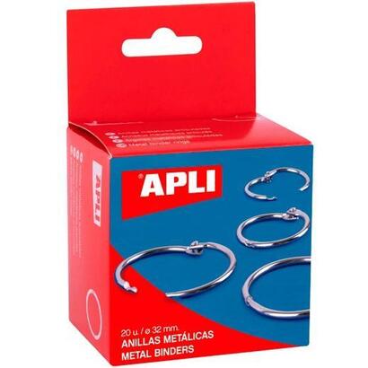 pack-de-10-unidades-apli-anillas-metalicas-articuladas-o32mm-caja-20-ud-niqueladas