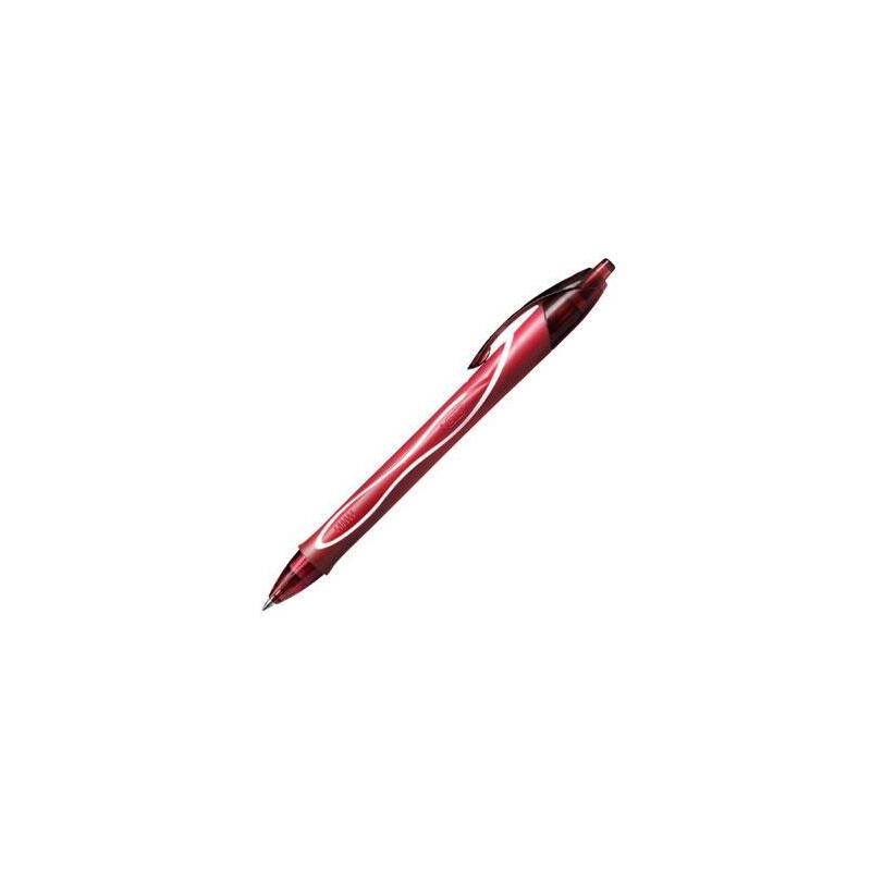 pack-de-12-unidades-bic-boligrafo-tinta-de-gel-retractil-gel-ocity-quick-dry-rojo