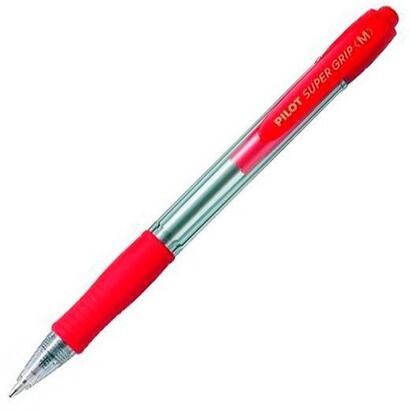 pack-de-12-unidades-pilot-boligrafo-supergrip-m-rojo-cuerpo-rojo