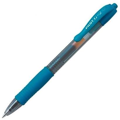 pack-de-12-unidades-pilot-boligrafo-tinta-de-gel-azul-g-2-07-retractil-azul-turquesa