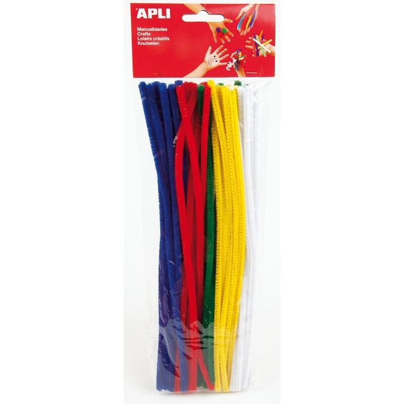 pack-de-5-unidades-apli-limpiapipas-300x6mm-colores-surtidos-50u-