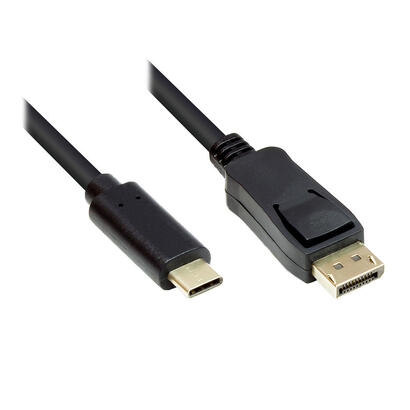 good-connections-adaptercable-usb-c-an-dp12-schwarz-3m
