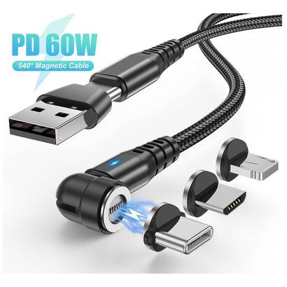 pd60w-6-in-1-multi-type-c-540-degree-magnetic-cable-1m