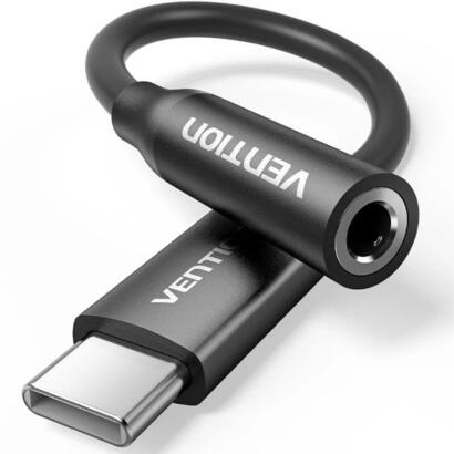 adaptador-audio-vention-biiba-jack-35-hembra-usb-tipo-c-macho-10cm-negro