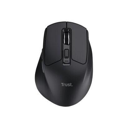 mouse-trust-wireless-niven-bt24ghz-7-botones-silencioso-800-3200dpi-recargable-negro