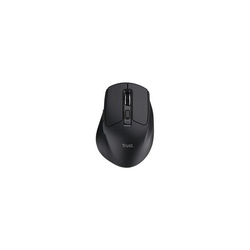 mouse-trust-wireless-niven-bt24ghz-7-botones-silencioso-800-3200dpi-recargable-negro