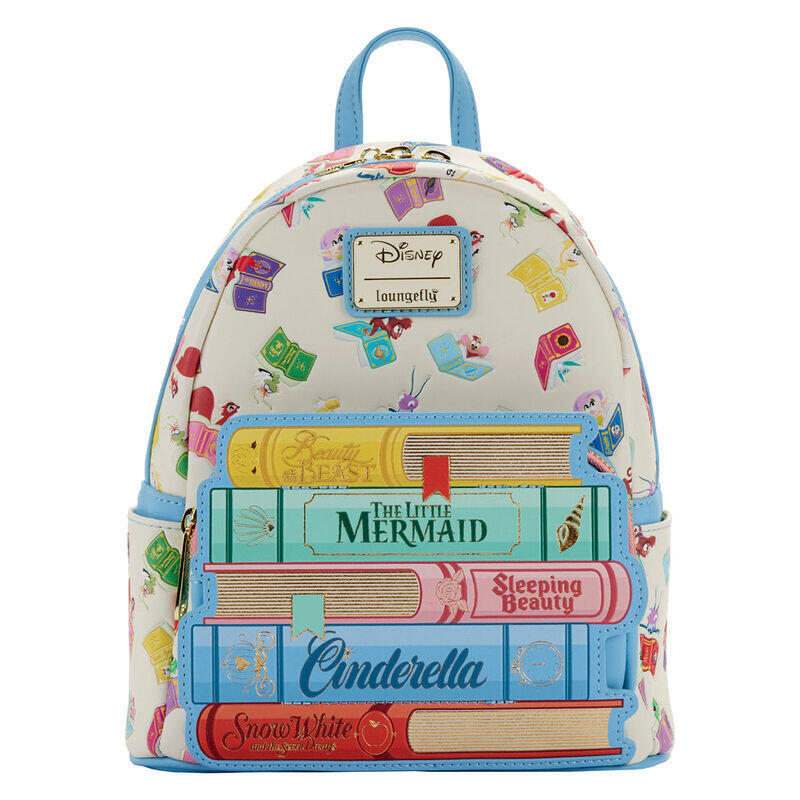 mochila-libros-clasicos-princesas-disney-loungefly-26cm