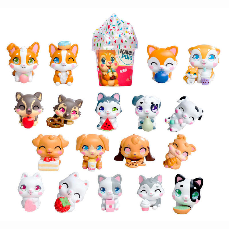 pack-de-30-unidades-mini-figura-kawaii-pups-surtido
