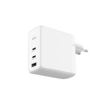 cargador-de-pared-ksix-bcd100ganaccb-100w-gan-pps-2xusb-tipo-c-usb-blanco