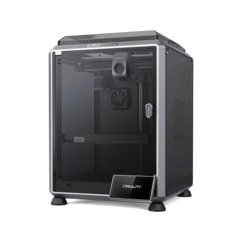 impresora-3d-creality-k1c-cerrada-tamano-22x22x25cm-cuerpo-de-aleacion-de-aluminio-y-cristal-interfaz-de-usuario