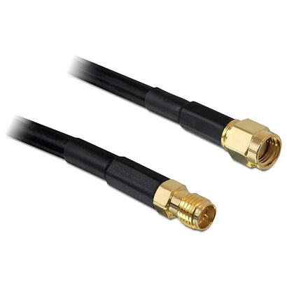 delock-hf-rp-sma-stecker-rp-sma-buchse-15m-cfd200-low-loss