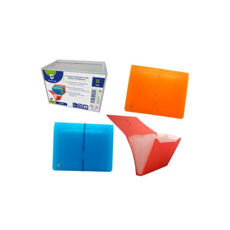 pack-de-8-unidades-bismark-carpeta-fuelle-acordeon-13-cgoma-a5-pp-transparente-csurtidos