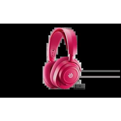 steelseries-arctis-nova-7p-gen-2-auriculares-inalambrico-diadema-juego-bluetooth-magenta
