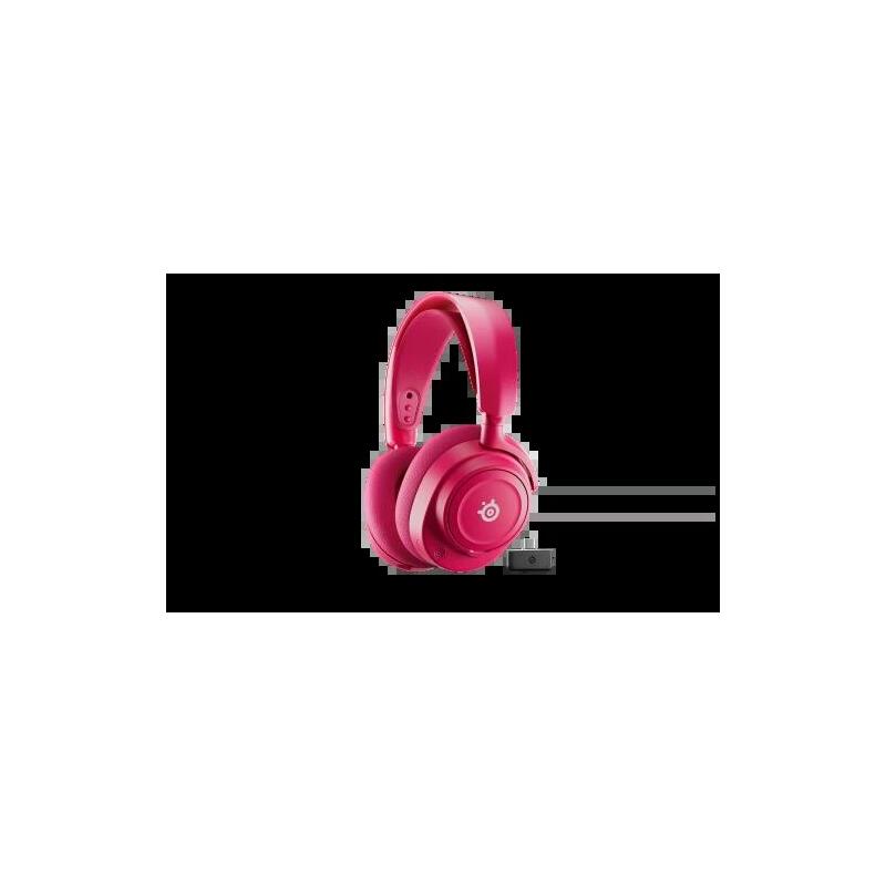 steelseries-arctis-nova-7p-gen-2-auriculares-inalambrico-diadema-juego-bluetooth-magenta