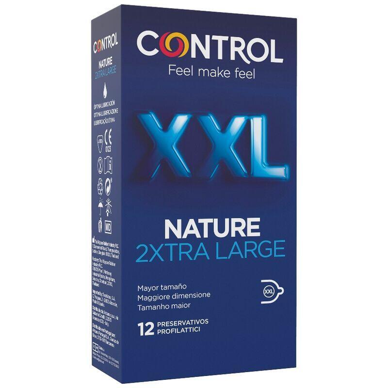 control-nature-2xtra-large-preservativos-xxl-12-unidades
