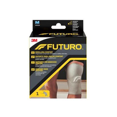 futuro-comfort-rodillera-talla-m-368-432cm-transpirable-elastico-gris