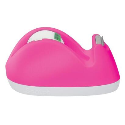 scotch-dispensador-de-cinta-adhesiva-forma-de-conejo-incluye-1-rollo-de-19mm-x-889m-rosa
