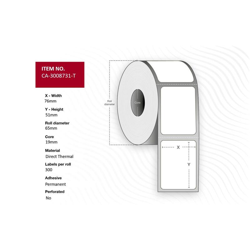 label-76x51mm-core-19mm-direct-thermal-uncoated