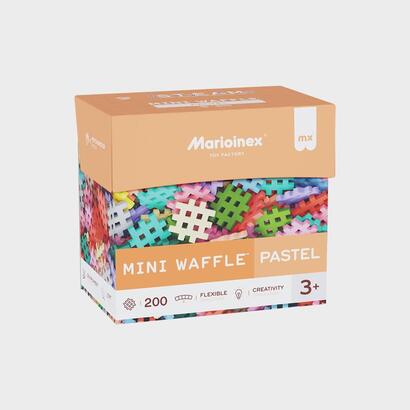 klocki-konstrukcyjne-marioinex-mini-waffle-200-elementow-pastelowe