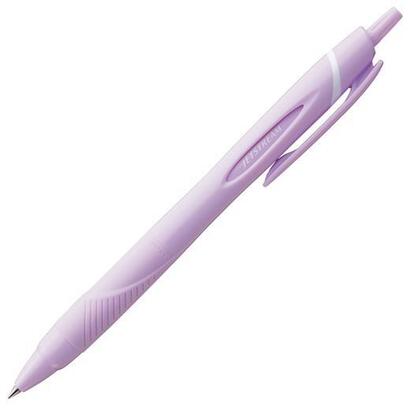 pack-de-12-unidades-uniball-rollerball-jetstream-sxn-150-edicion-limitada-10mm-lavanda-tinta-azul