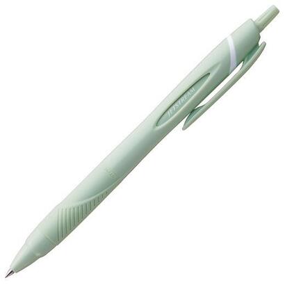 pack-de-12-unidades-uniball-rollerball-jetstream-sxn-150-edicion-limitada-10mm-verde-pastel-tinta-azul