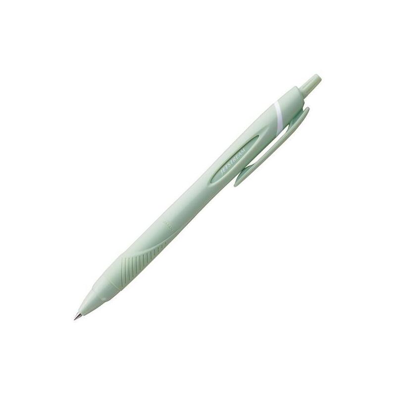 pack-de-12-unidades-uniball-rollerball-jetstream-sxn-150-edicion-limitada-10mm-verde-pastel-tinta-azul