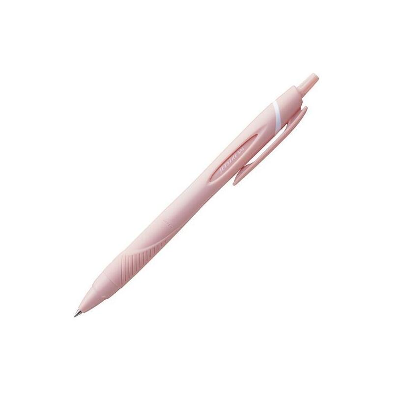 pack-de-12-unidades-uniball-rollerball-jetstream-sxn-150-edicion-limitada-10mm-rosa-pastel-tinta-azul