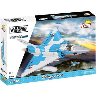 cobi-cobi-495-pcs-armed-forces-5917-mirage-2000-5f-massstab-148-cobi-5917