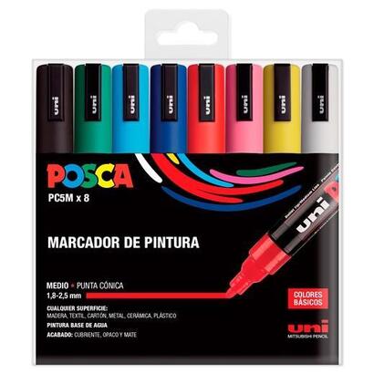 posca-marker-uni-pc-5m-8er-set-basic