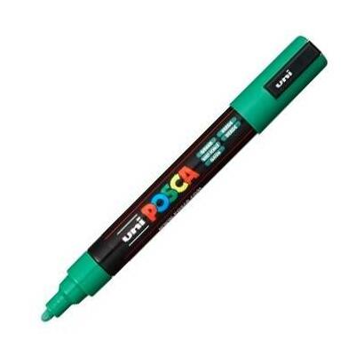 pack-de-6-unidades-posca-marcador-pc-5m-no-permanente-punta-forma-de-bala-18-25-mm-verde