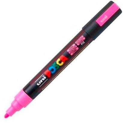pack-de-6-unidades-posca-marcador-pc-5m-no-permanente-punta-forma-de-bala-18-25-mm-fluor-rosa